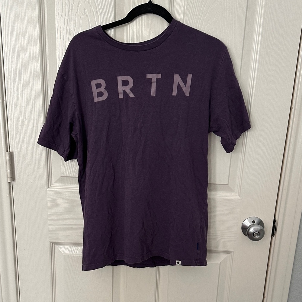 Burton Dark Purple Short Sleeve Tee